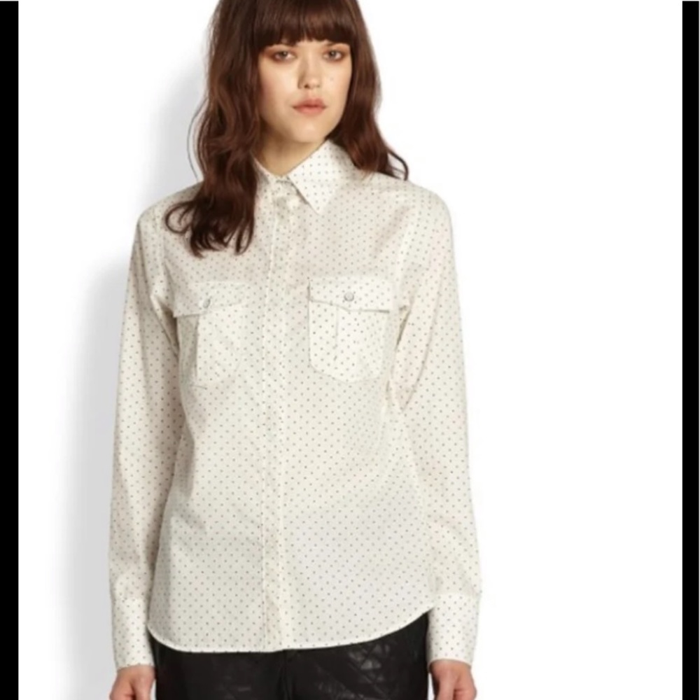 Rag & bone stars button down shirt - Picture 1 of 7